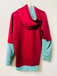 Unique Color Block Hoodie