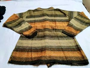 Patterned Knit Cardigan