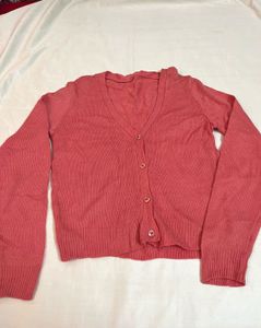 Pink Cardigan