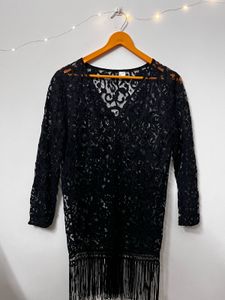 H&amp;M Black Shrug