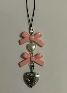 Bow Heart Charm