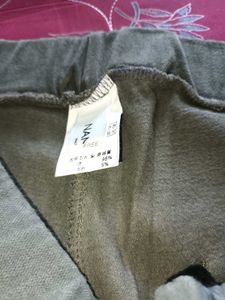 Fringe Hem Flared Pants
