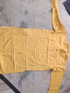 Men's Yellow Kurta