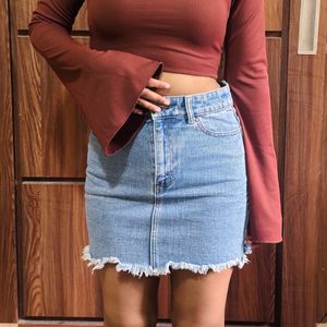 Forever21 Denim Mini Skirt