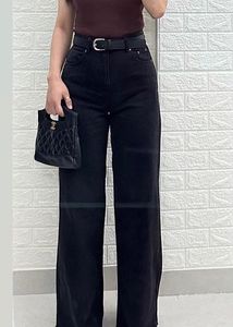 Black Wide Leg Jeans/Denims