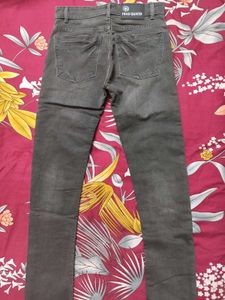 Gray Denim Jeans