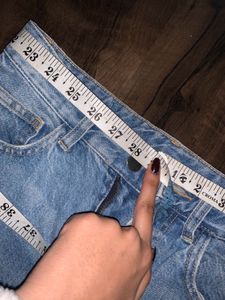 Wide Leg Ripped Jeans