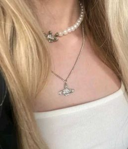 Combo Of Vivienne Westwood Pearl Necklace