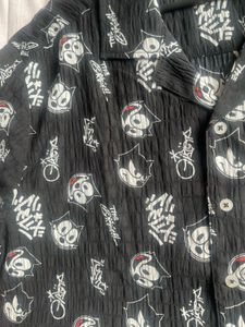 Over Sized Printed Shirt From Only