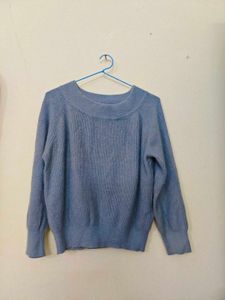 Light Blue Knit Sweater