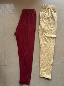 Combo Of 2 Ankle Length Leggings