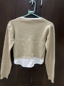 Korean Crop Sweater ❤️