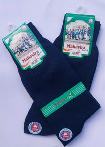 Unisex Cotton Socks | 2 Pairs | Navy Blue | ₹199