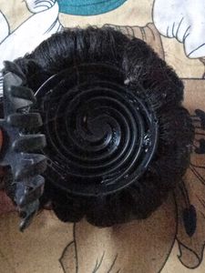 Black Hair Bun