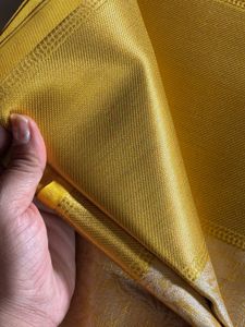 Nita Ambani Trend Elegant Gold Saree