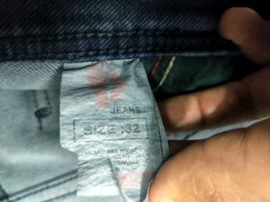 Dark Blue Denim Jeans