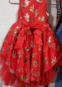 Girls Embellished Fit &amp; Flare Dress