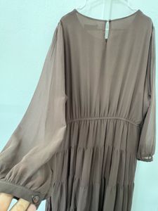 Tiered Flowy Midi Dress
