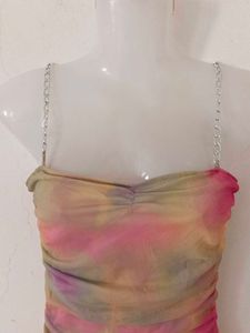 SEXIEST TIE- DYE CHAIN BODYCON