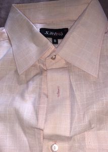 Peach Formal Shirt For Men