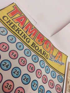 TAMBOLA CHEKING BOARD