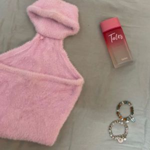 Halter Neck Knitted Top