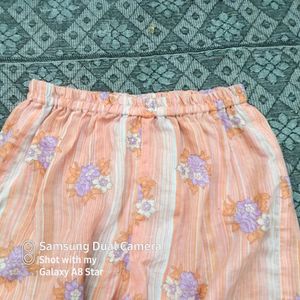 Daily Wear Platted Chunnat Frock Pant