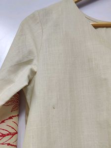 short kurta Beige colour