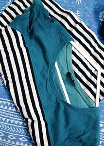 Striped Short Sleeve Top