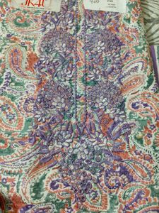 Pure Cotton Embroidery Suit