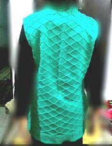 Knitted Teal Vest