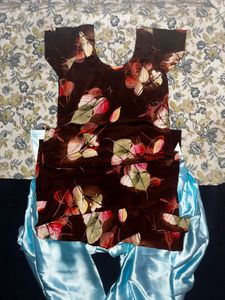 full gher Satin salwar