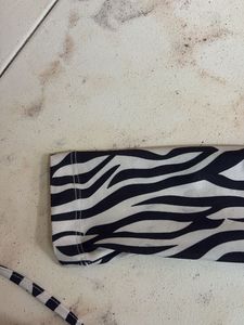 Zebra Print Crop Top