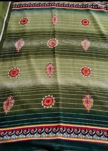 Daily Wear Sari With Unstitch Blouse