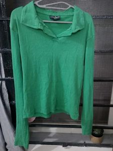 Ribbed Top Green