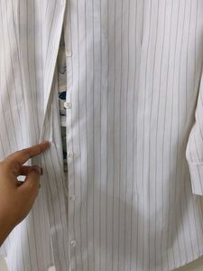 White Stripe Shirt