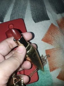 Lipstick Pendant Necklace