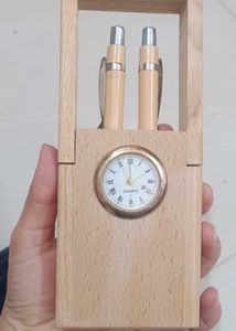 Wooden Pen Stand