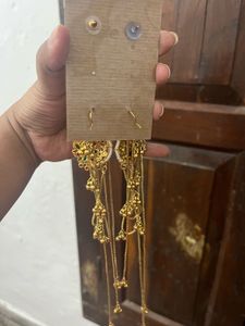 Kashmiri earrings latest with Kundan