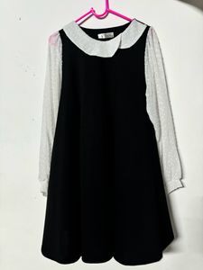 Korean Black Dress