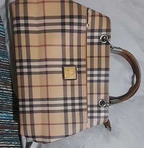 Vintage Burberry Plaid Handbag