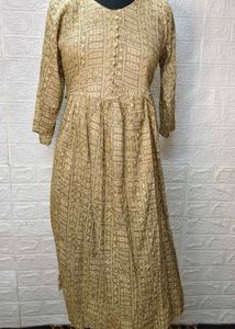 Fresh Piece Aline Kurta With High Slit