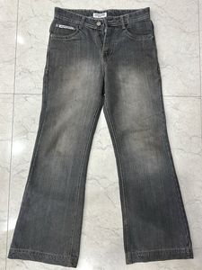 Grey Bootcut Jeans