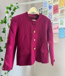 Winter Pink Blazer