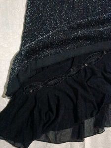Sparkly Black Skirt