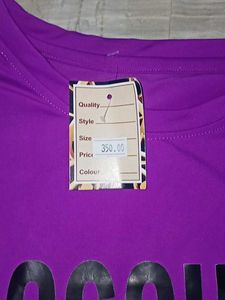 Moschino Purple Bear Tee