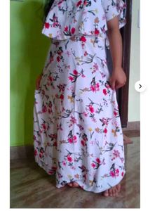Floral Print Maxi Dress