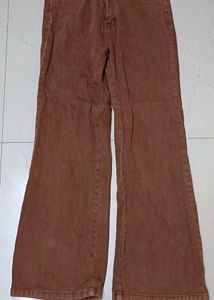 BROWN STRAIGHT JEANS
