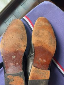 Black Leather Chelsea Boots