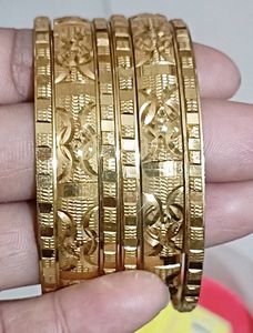 2 Set Of Gold Plated Bangles